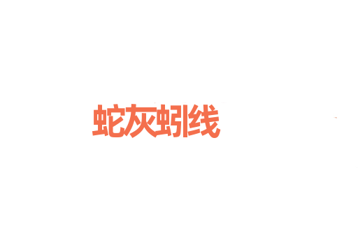 蛇灰蚓线